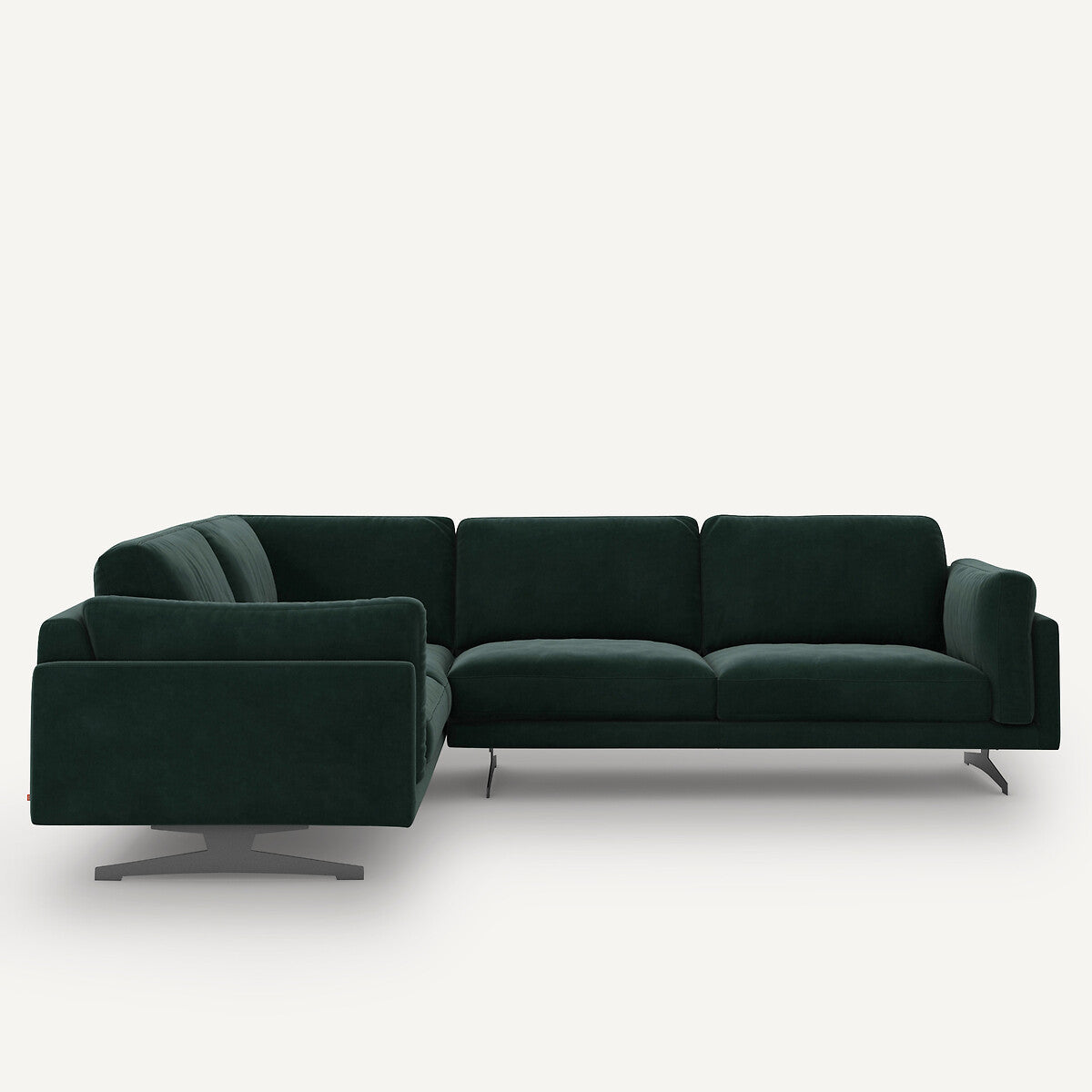 Sofá seccional Verde zar - LYANNA