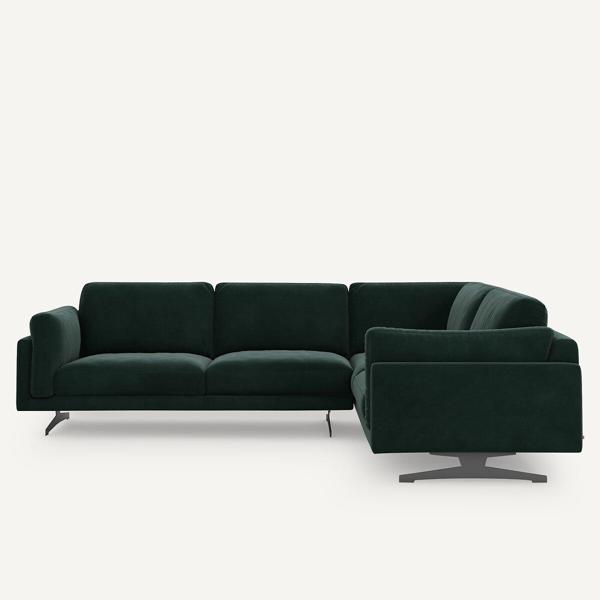 Sofá seccional Verde zar - LYANNA