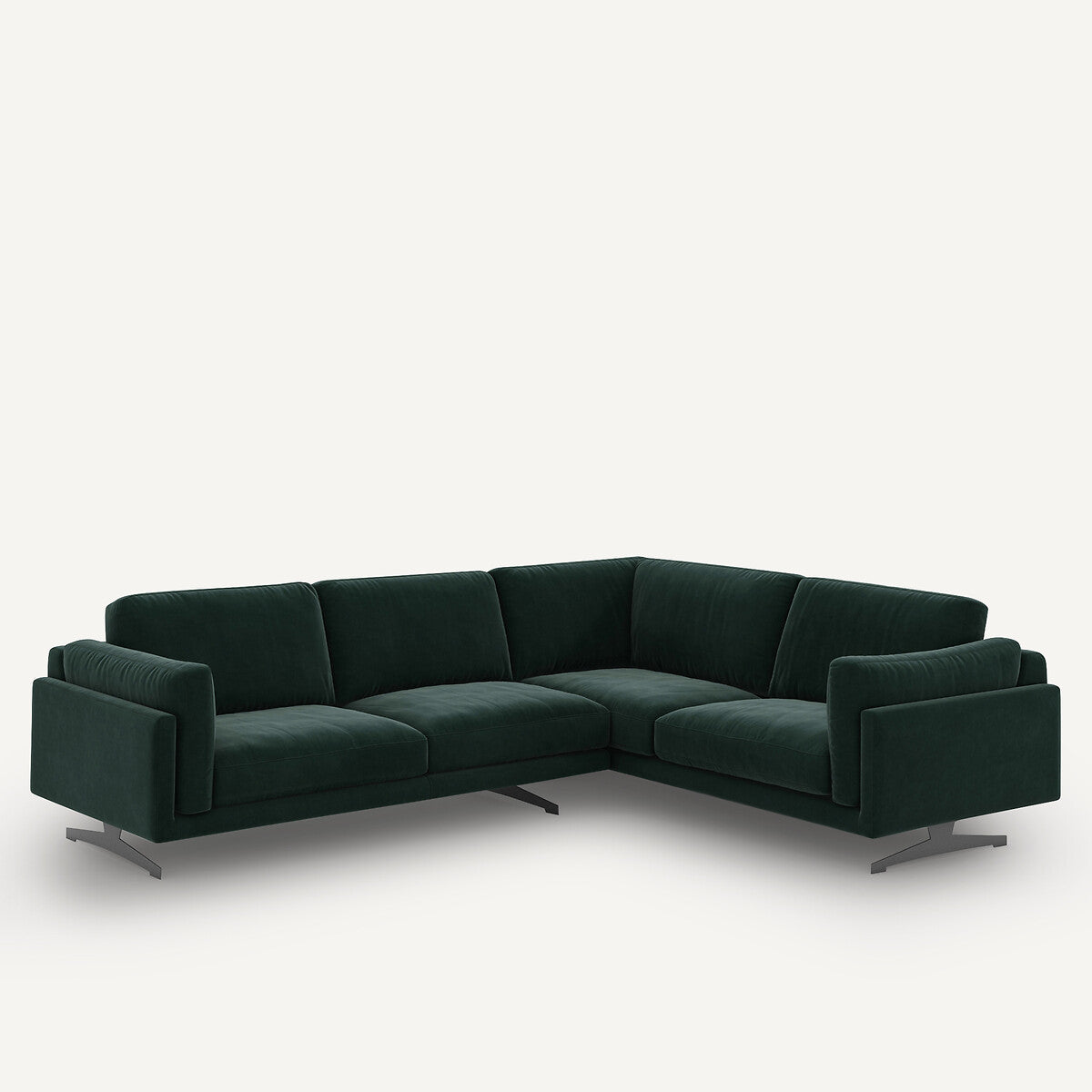 Sofá seccional Verde zar - LYANNA