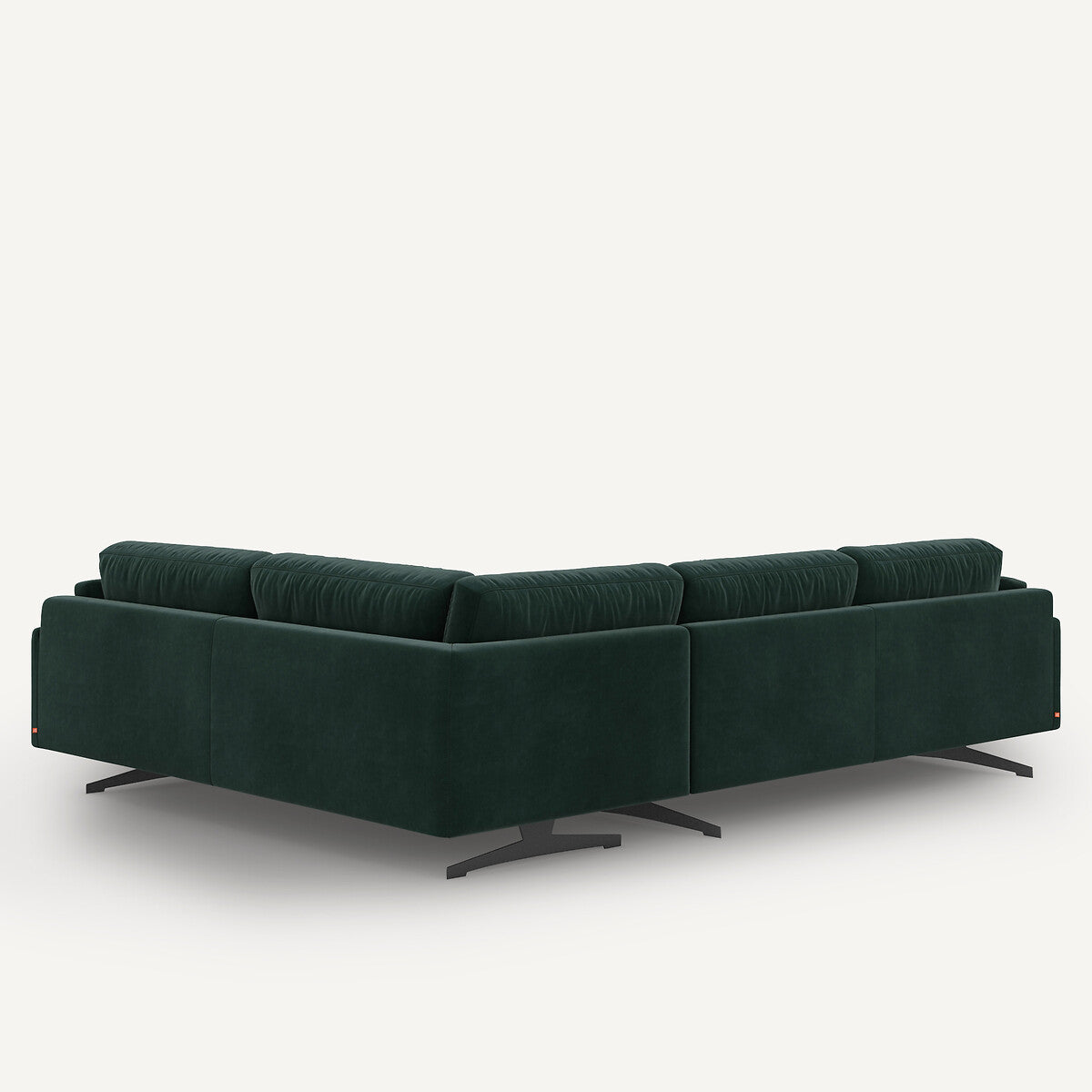 Sofá seccional Verde zar - LYANNA