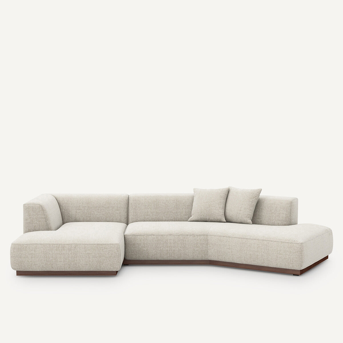 Sofa seccional abierto Natural -ARCANA