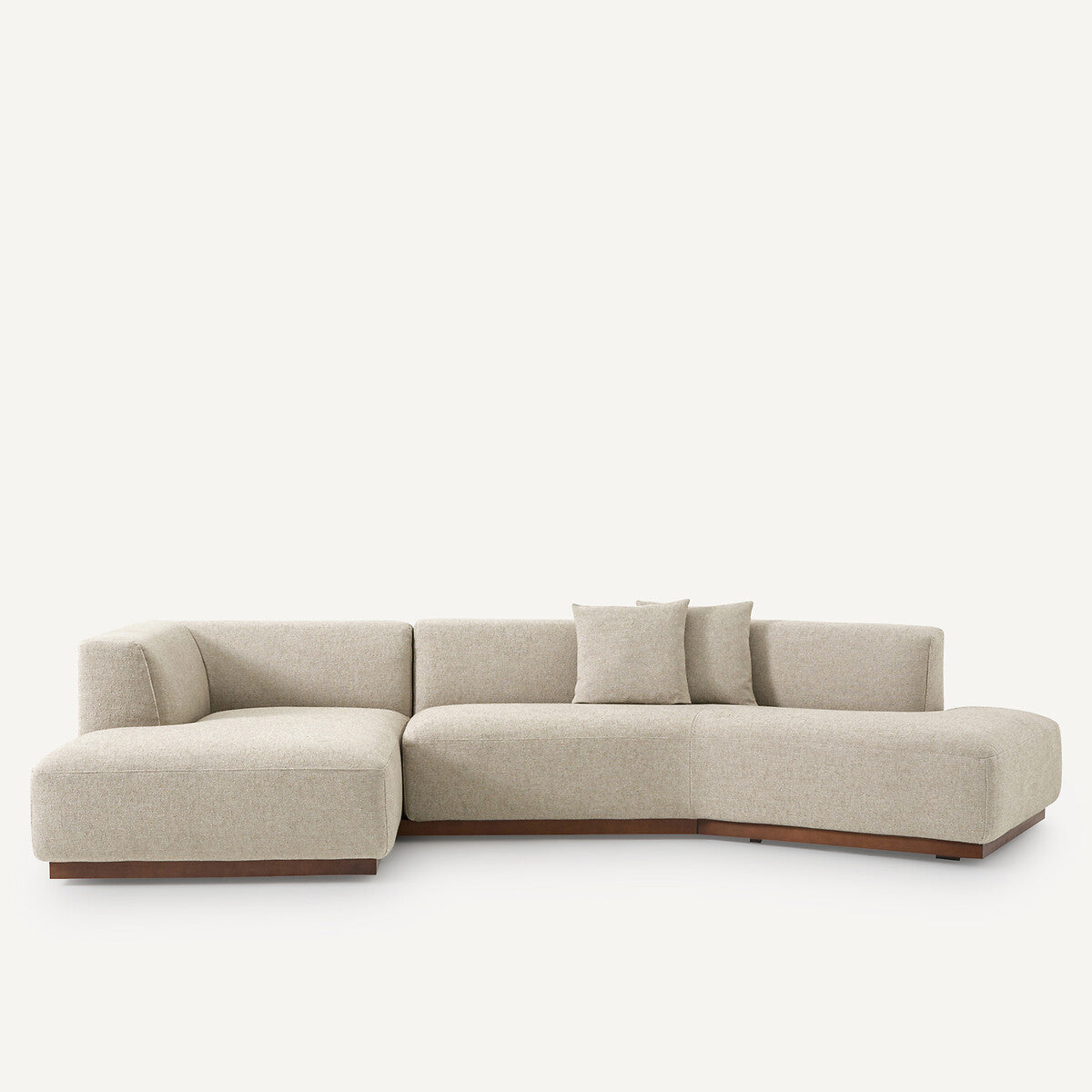 Sofa seccional abierto Natural II - ARCANA