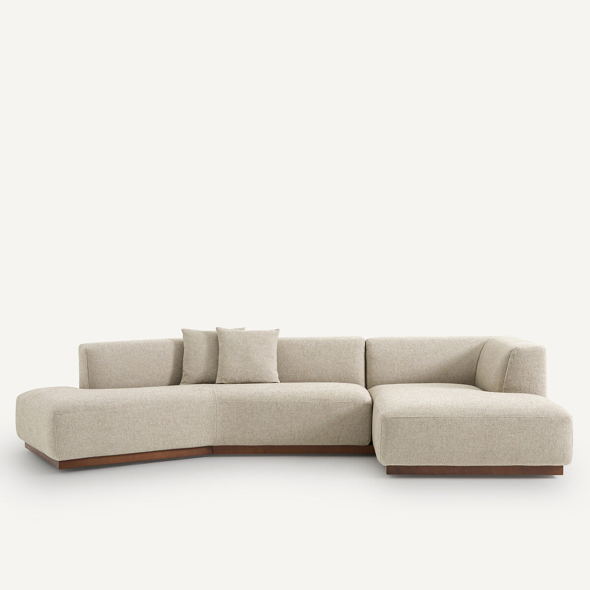 Sofa seccional abierto Natural II - ARCANA