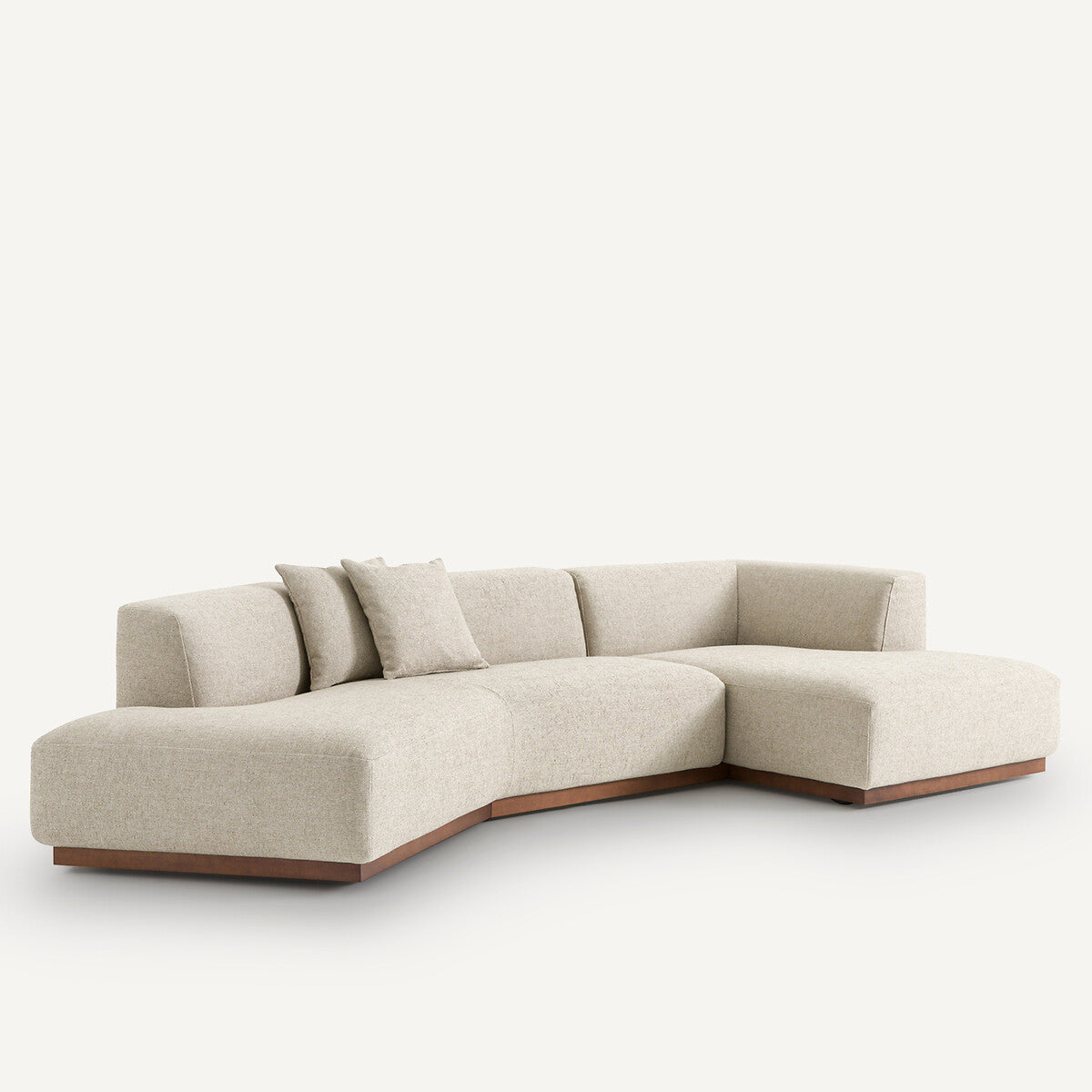 Sofa seccional abierto Natural II - ARCANA