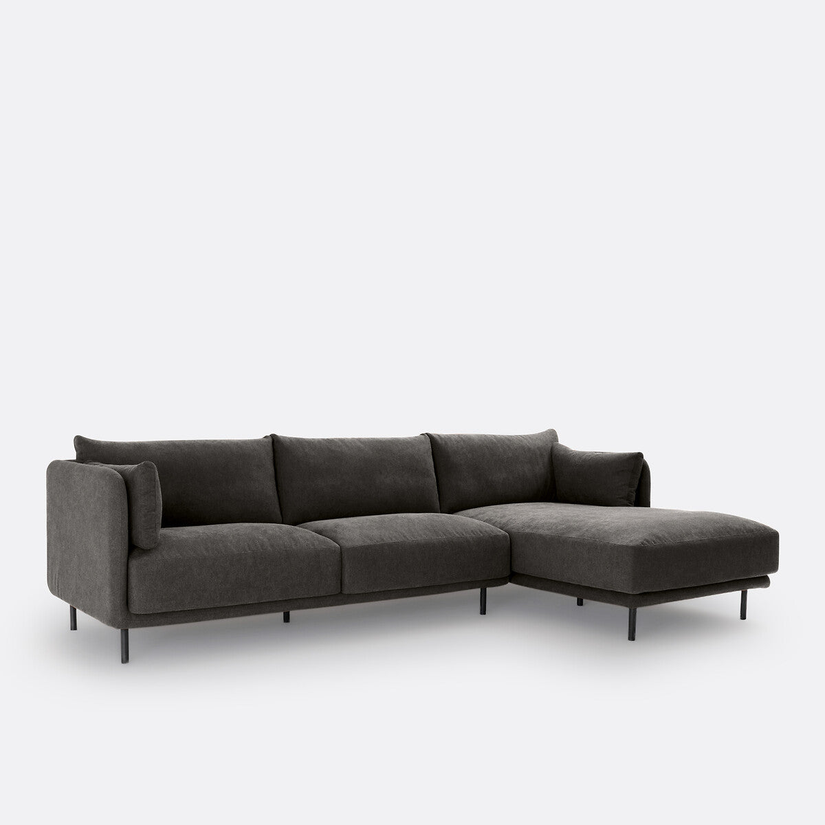 Sofa seccional antracita - TYRELL