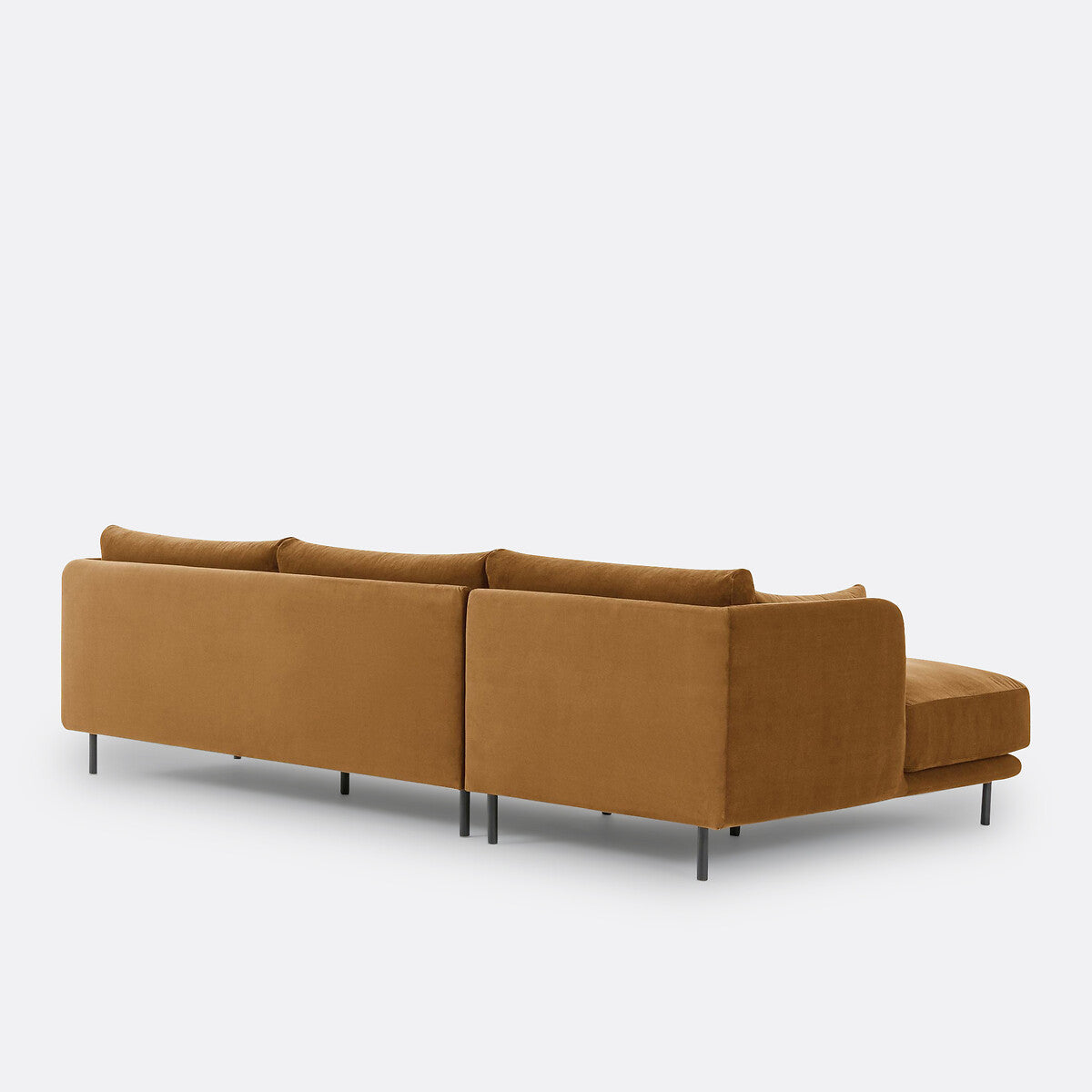 Sofa seccional canela - TYRELL