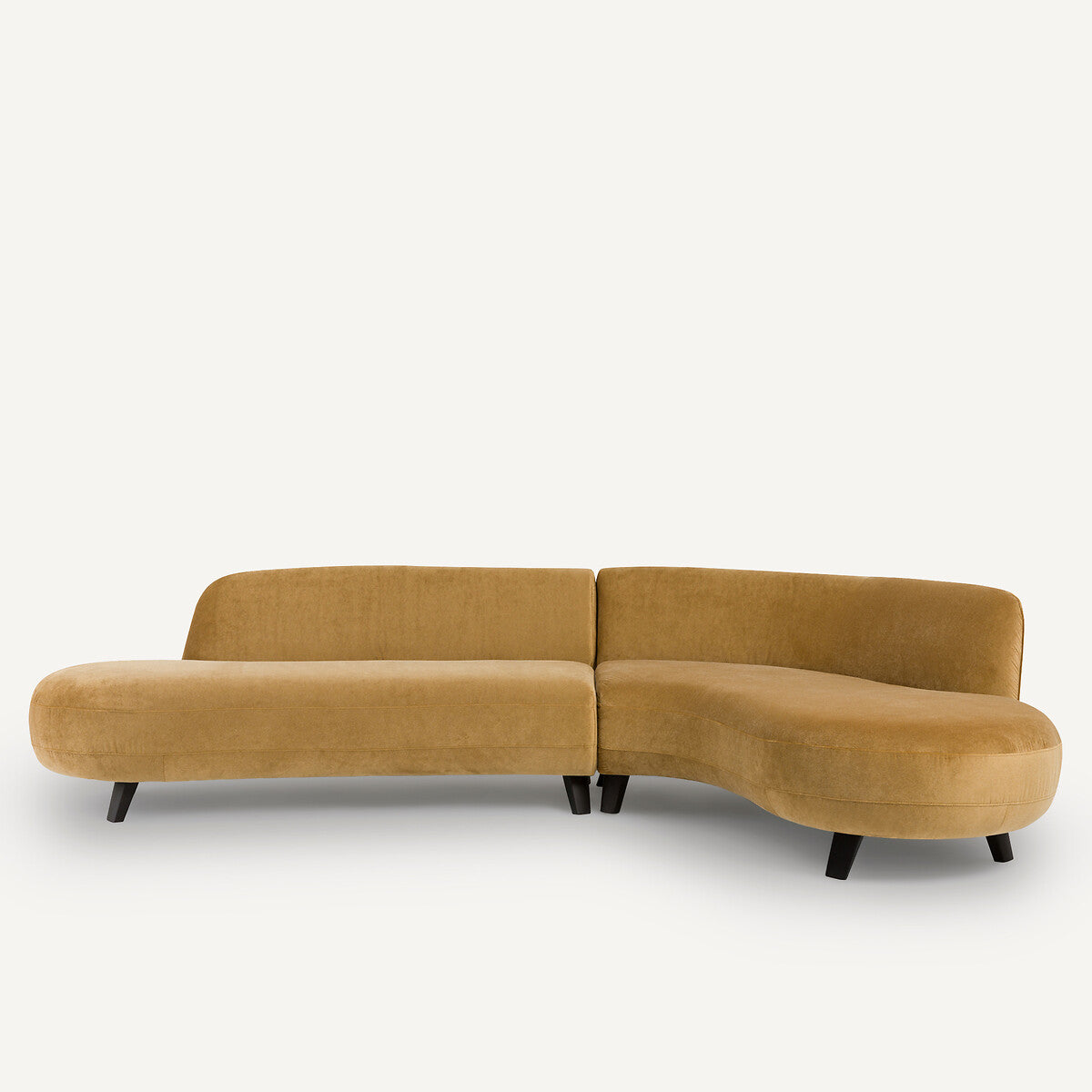 Sofá seccional caramelo - BEESBURY