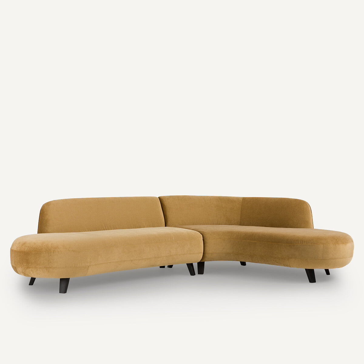 Sofá seccional caramelo - BEESBURY