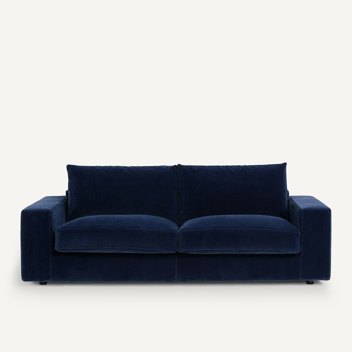 Sofá de terciopelo Azul Oscuro - BAELA