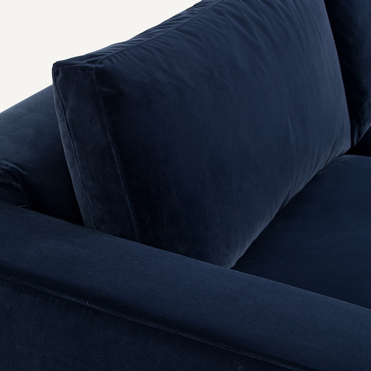 Sofá de terciopelo Azul Oscuro - BAELA