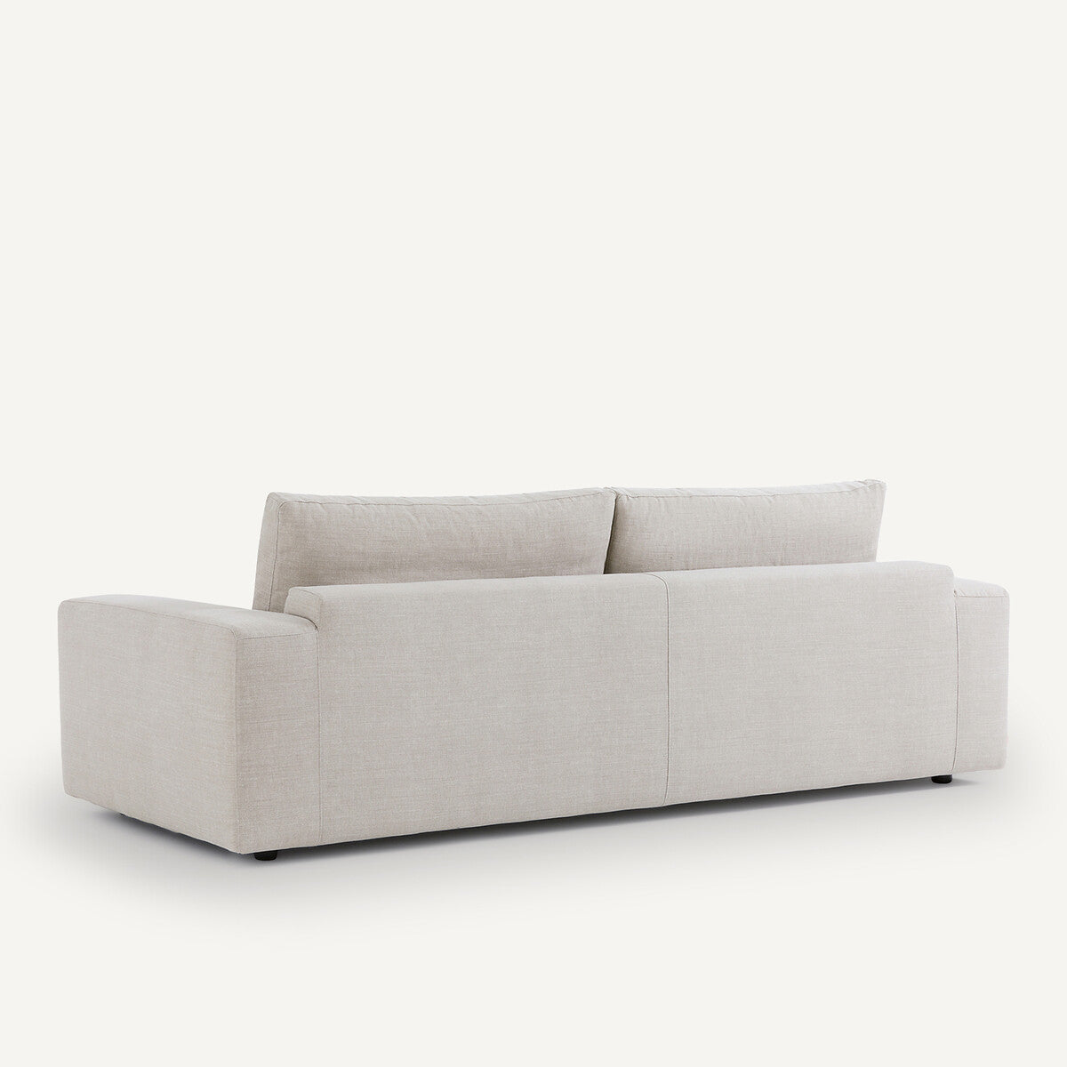 Sofá de terciopelo  Beige - BAELA