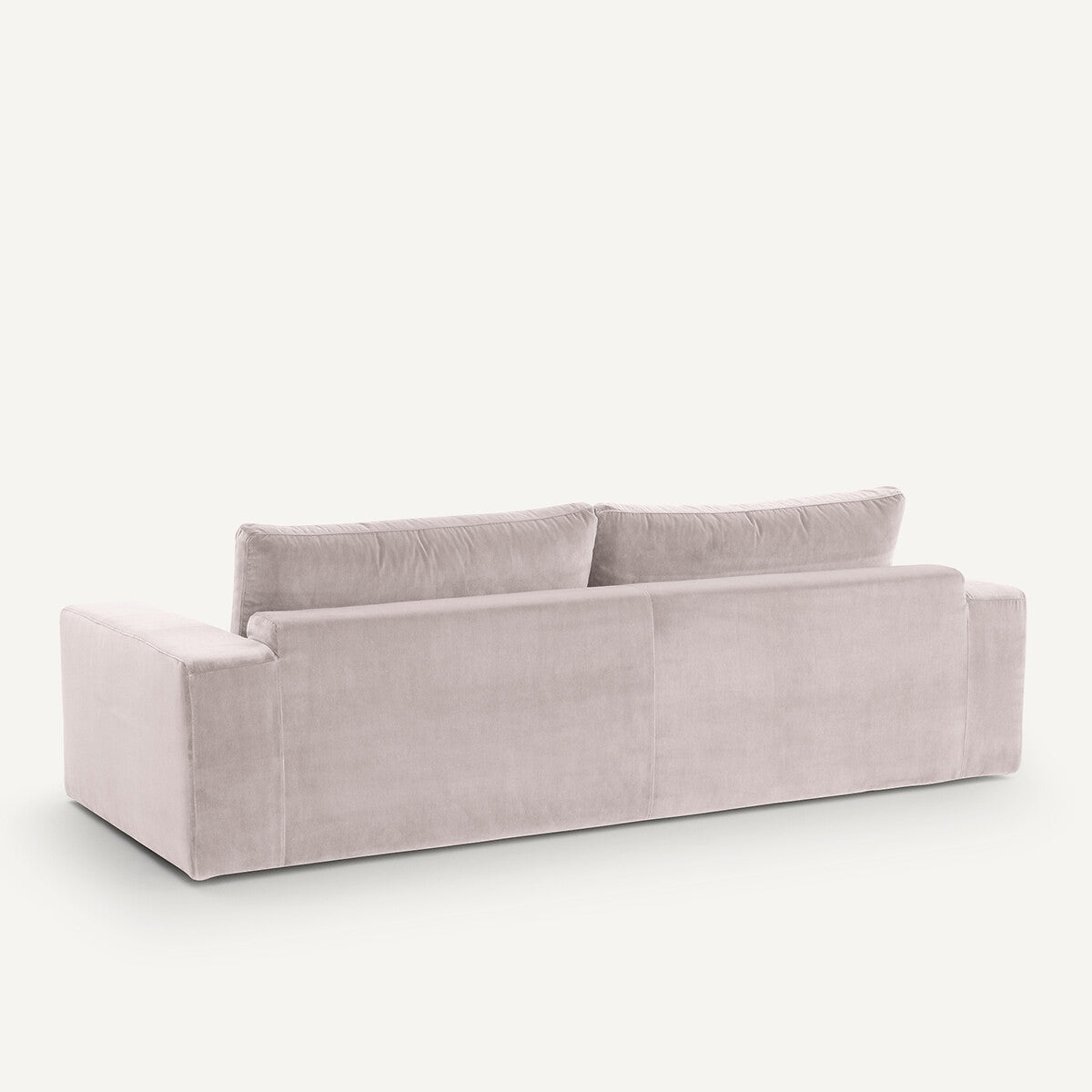 Sofá de terciopelo Gris - BAELA