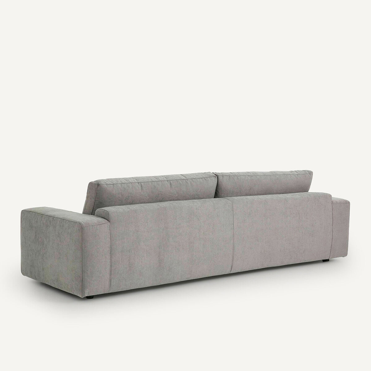 Sofá de terciopelo Gris claro - BAELA