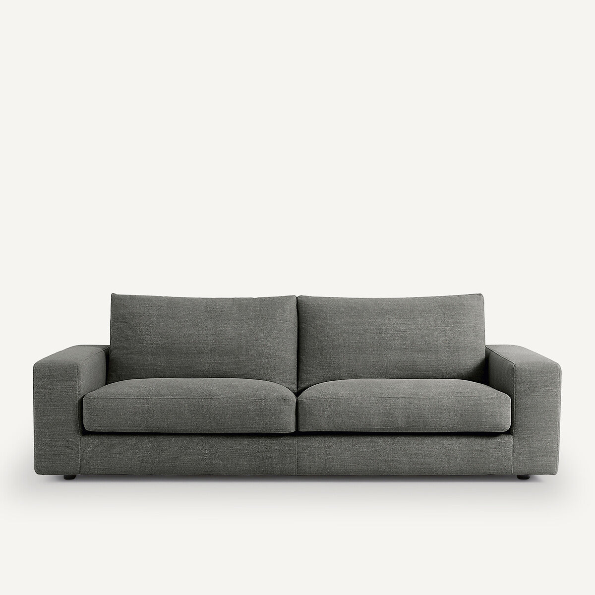 Sofá de terciopelo Gris oscuro - BAELA