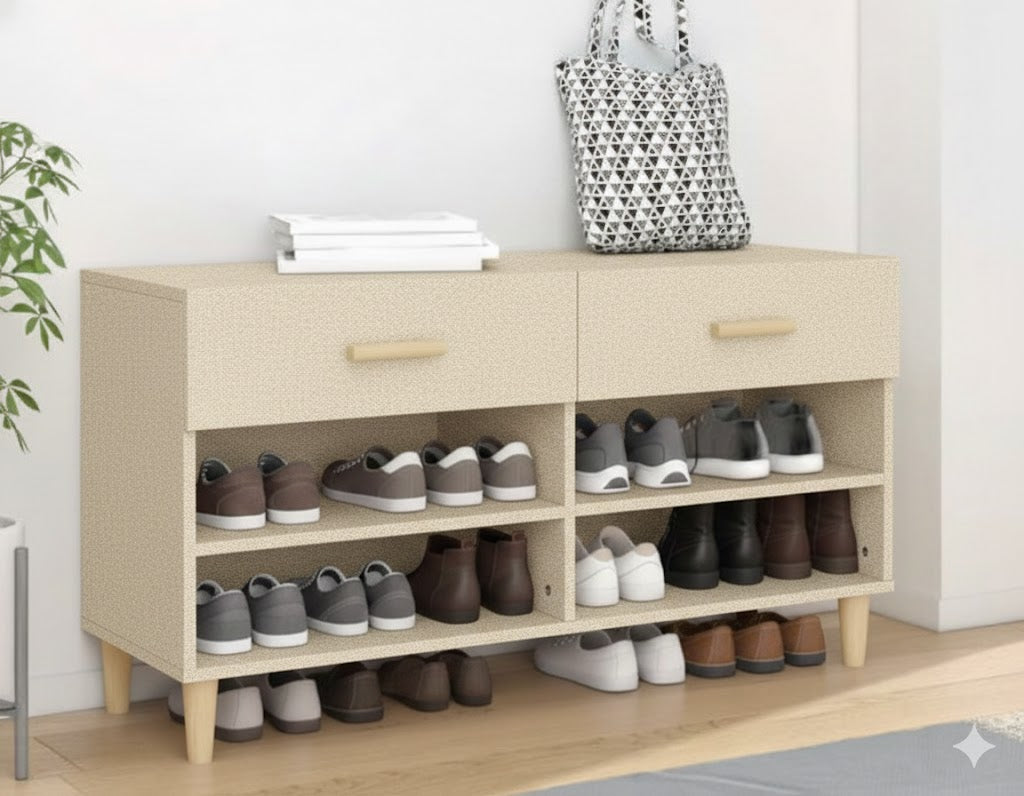 Zapatera moderna con 2 puertas - LEROY (Copia) FAMUZE