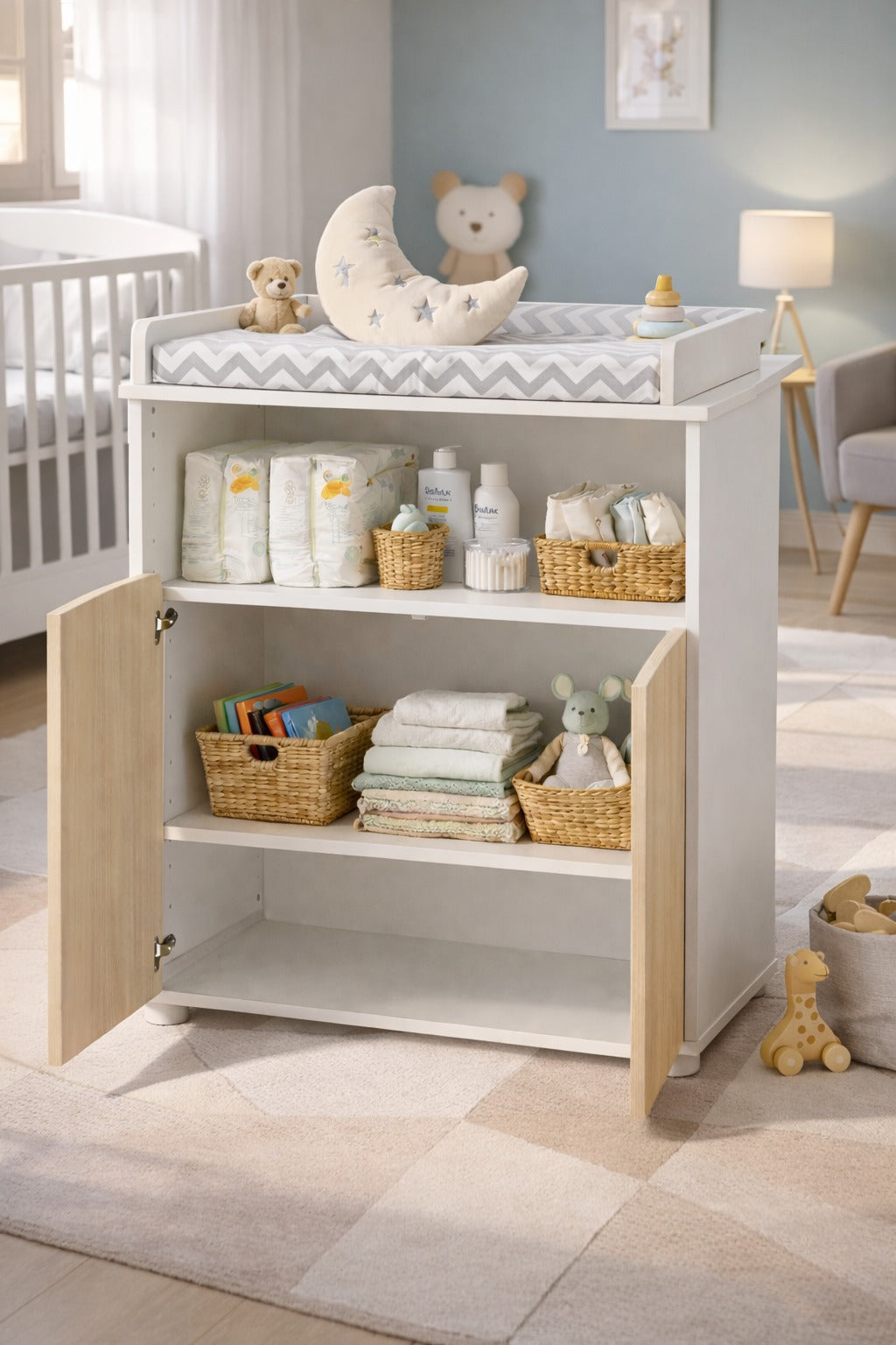 comoda cambiador para bebe - VALEN - FAMUZE