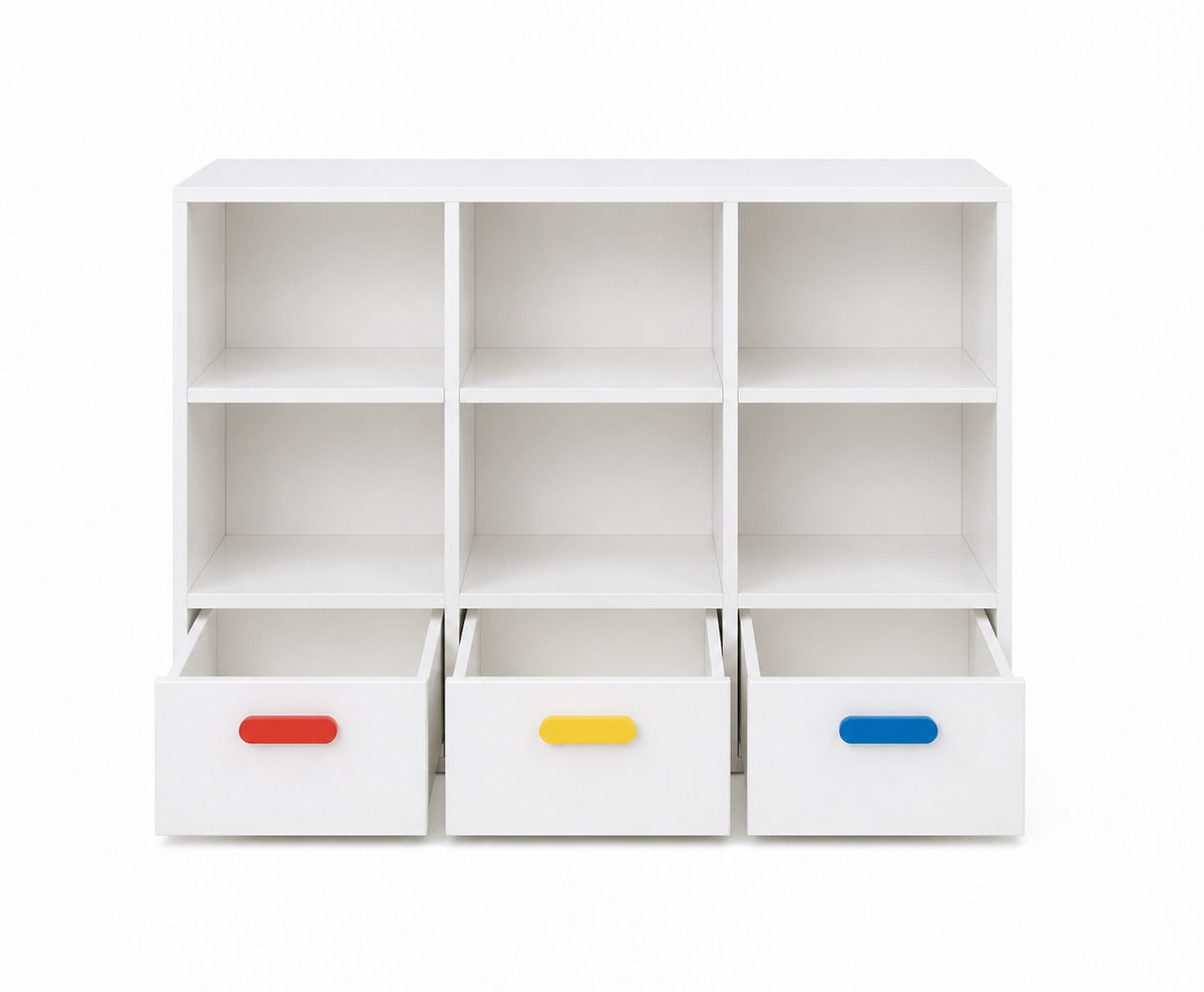 juguetero de melamina para bebe - COLORS - FAMUZE