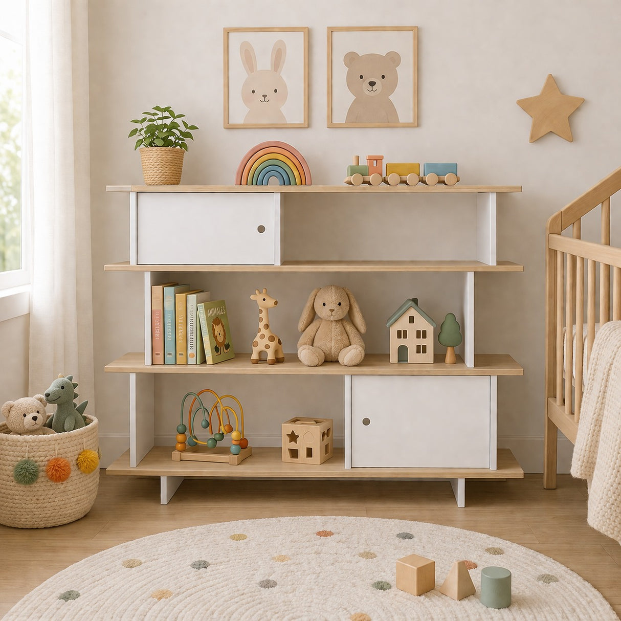 juguetero de melamina para bebe - MILA - FAMUZE