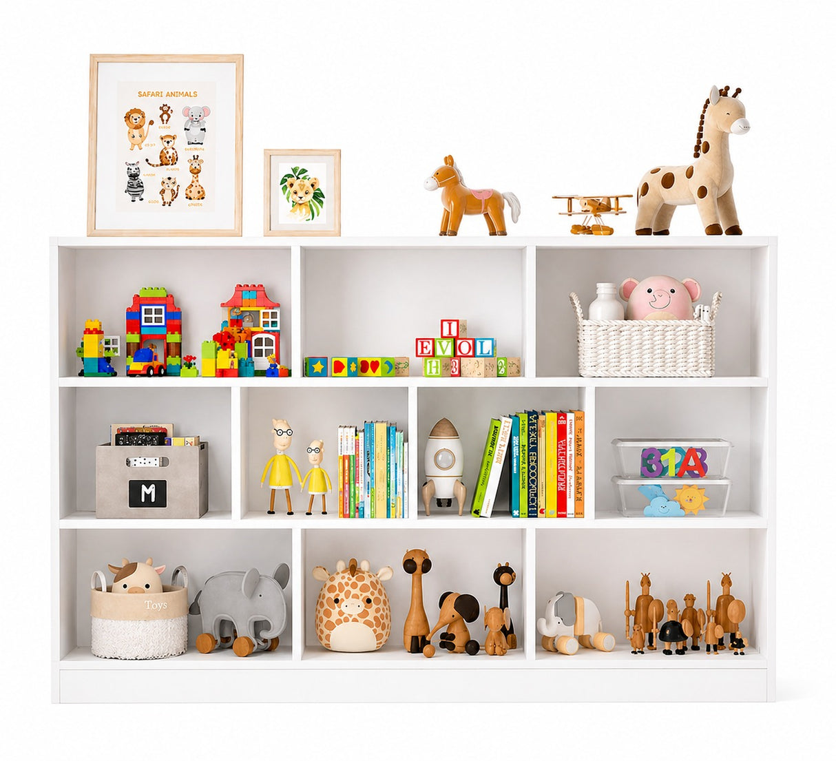 Juguetero de melamina para niños - PLAY HOME FAMUZE