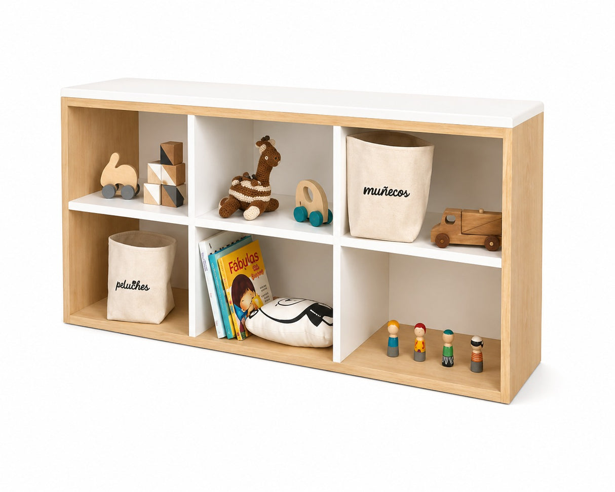 juguetero de melamina para bebe - TOY ROOM - FAMUZE