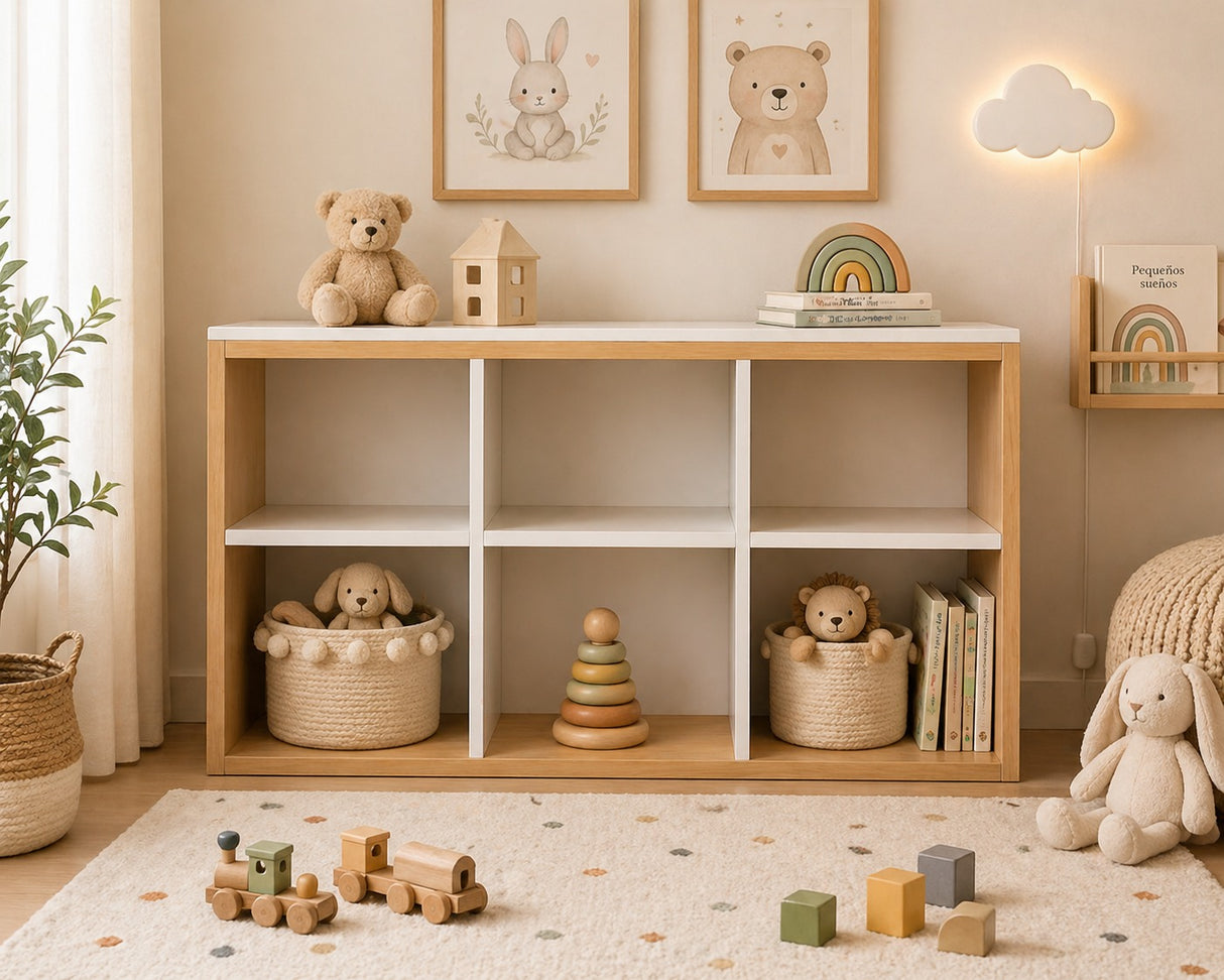 juguetero de melamina para bebe - TOY ROOM - FAMUZE