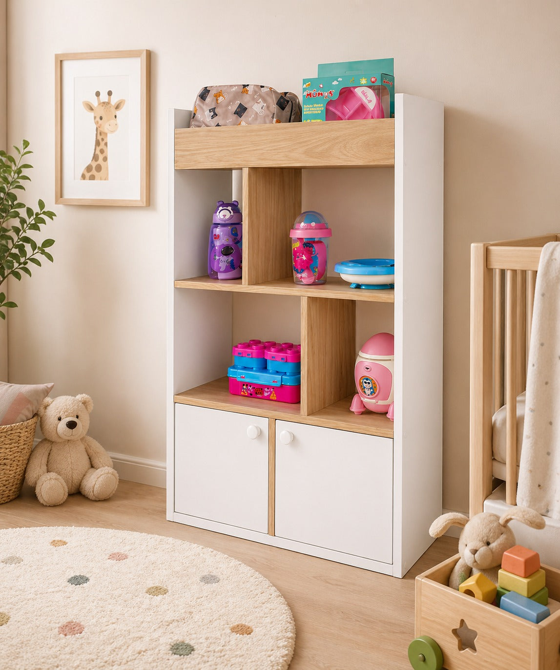 Juguetero de melamina para niños - VERTICAL FAMUZE