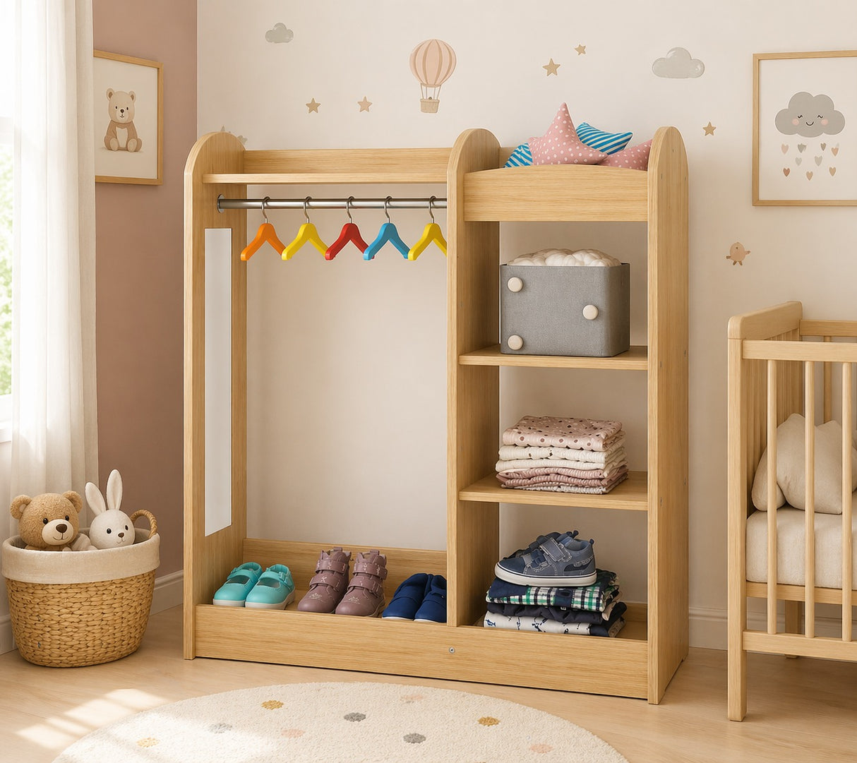 ropero de melamina para bebe - IKEA - FAMUZE