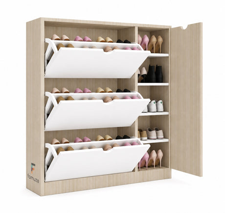 Zapatera de melamina 34 pares - LINDOR FAMUZE