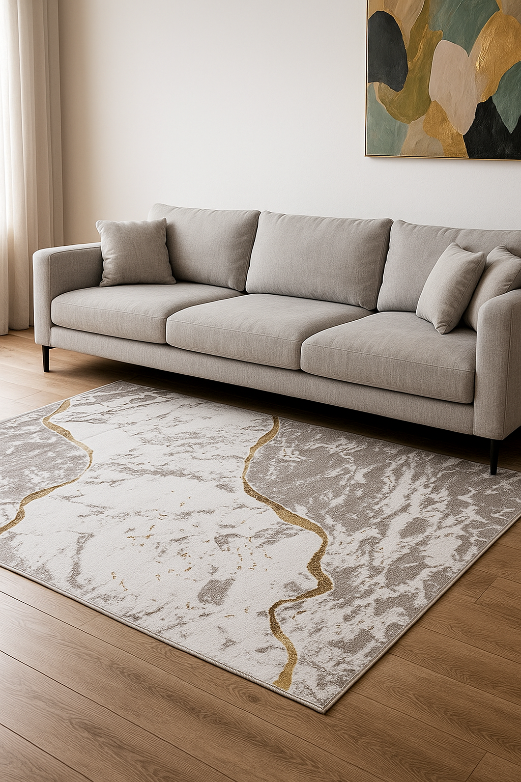 Alfombra Turca Beige - ANKARA