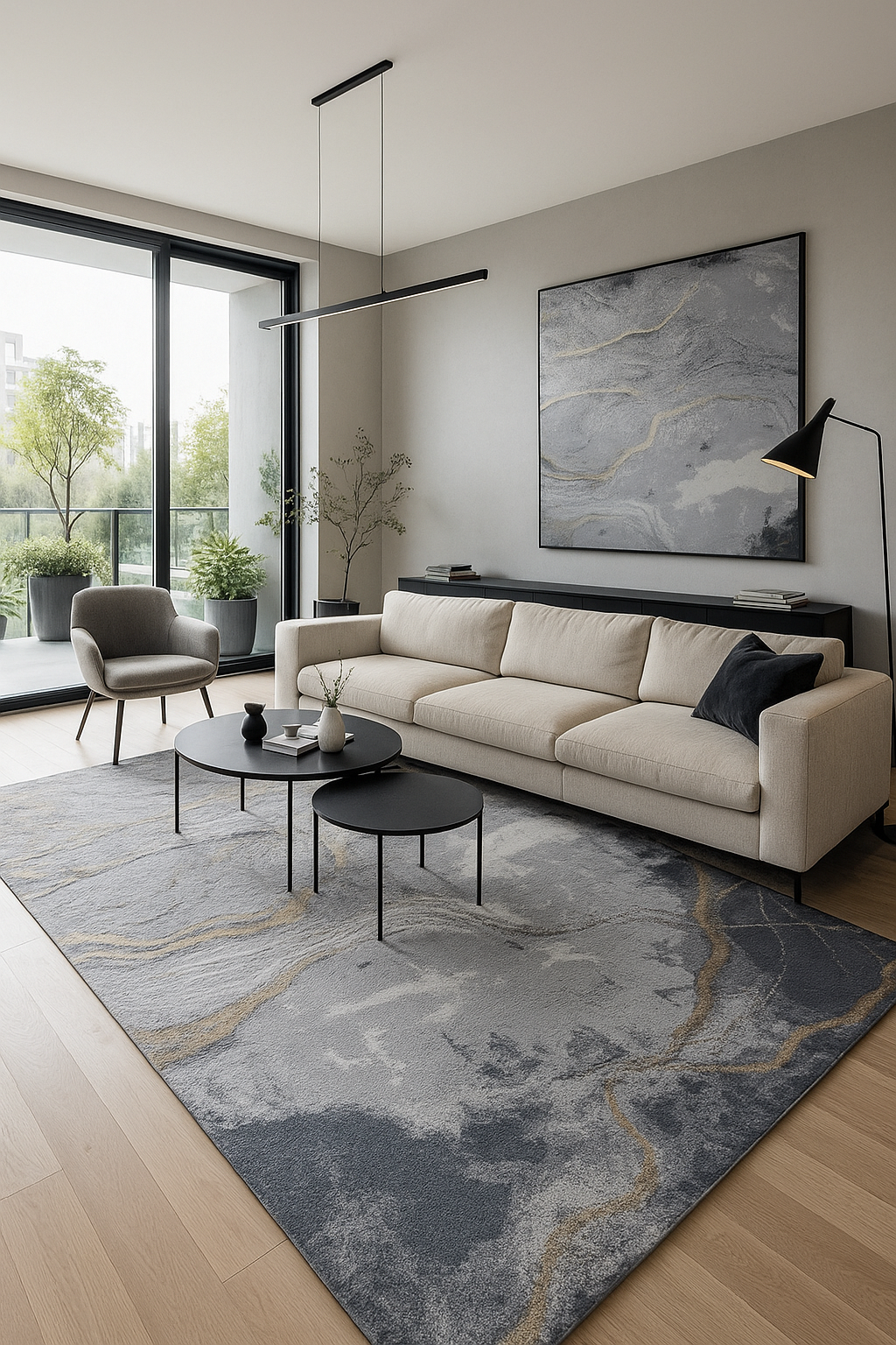 Alfombra Turca Beige - BIZANS