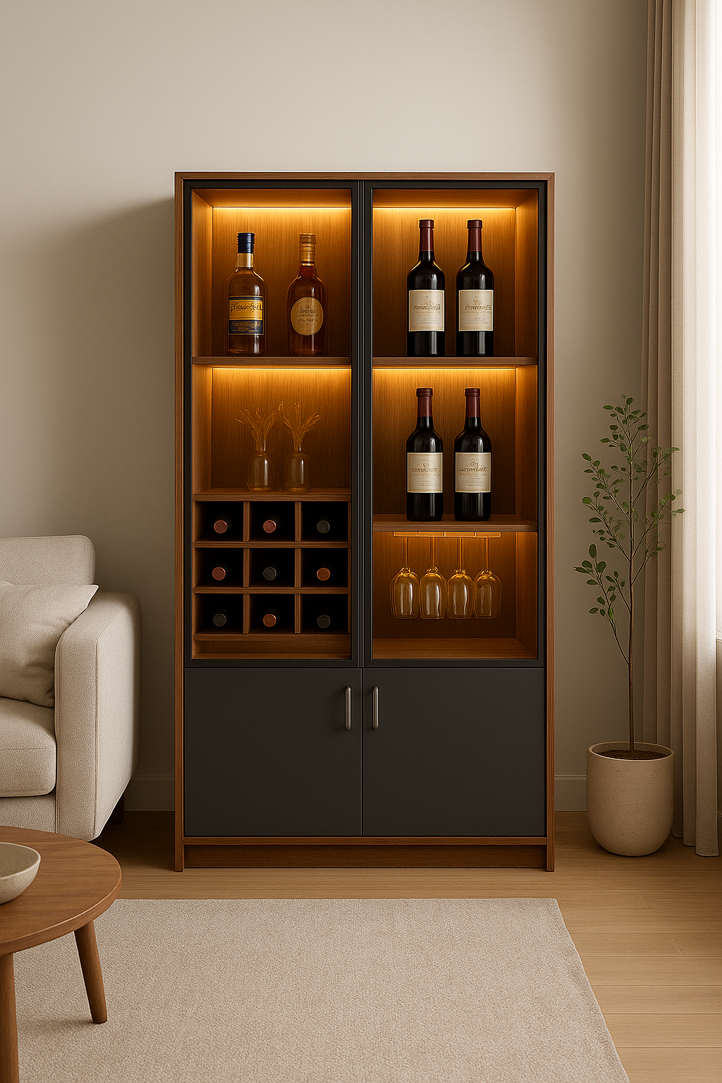 Mueble Bar en Melamina - MOIT
