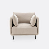 Butaca Beige grisaceo- TYRELL 
