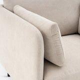 Butaca Beige grisaceo- TYRELL 