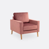 Butaca Rosa palo  - BAELON 