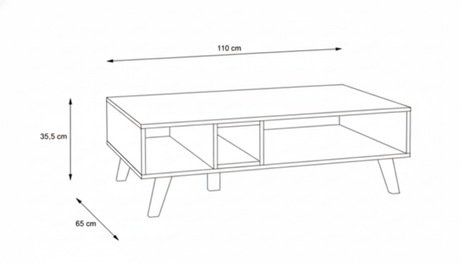 Mesa de centro - CRILLON FAMUZE