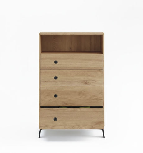 Cómoda de dormitorio en melamina - LONE