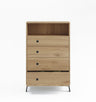 Cómoda de dormitorio en melamina - LONE