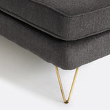 Chaise longue Antracita - GREYJOY 