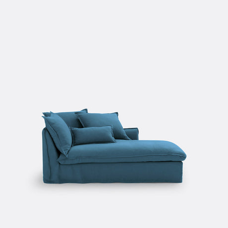 Chaise longue Azul pavo - GIARDINI