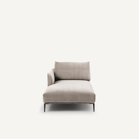Chaise longue Gris - FRATELLI