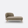 Chaise longue Marron grisaceo - GOIA