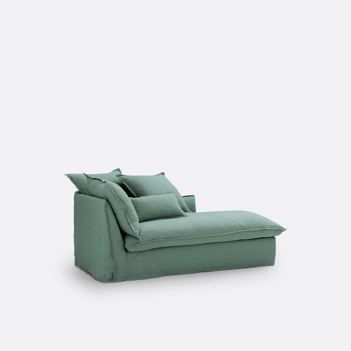 Chaise longue verde salvia- GIARDINI