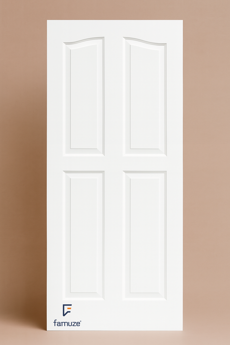 Puerta principal de madera - SOLARA