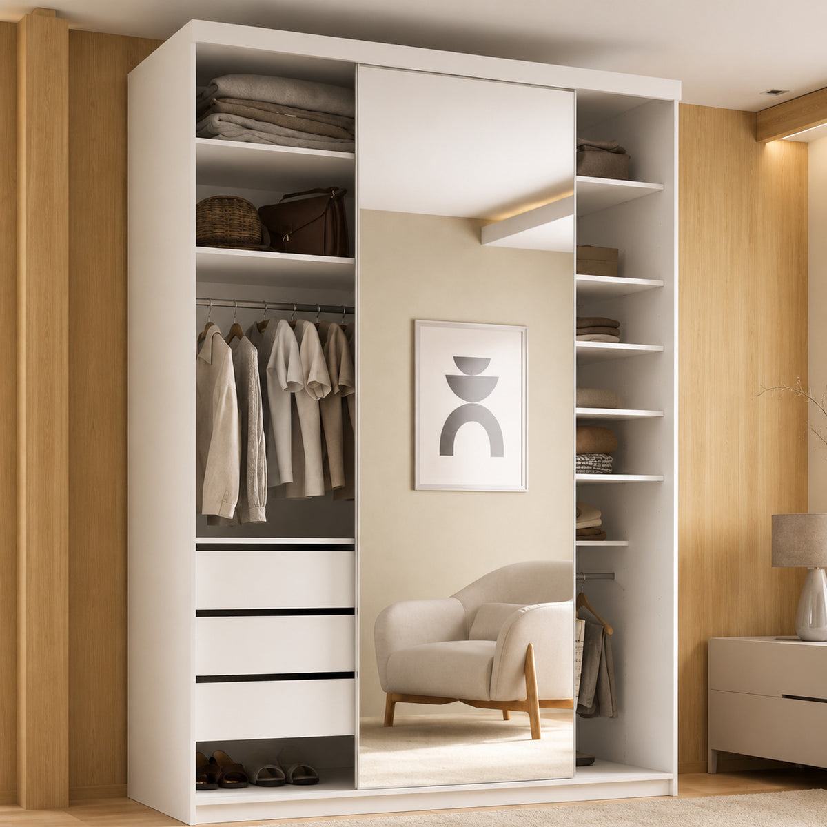 Closet standar de melamina - CORINA-FAMUZE