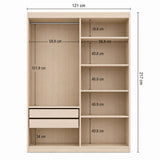 Closet standar de melamina - LINDSEY FAMUZE
