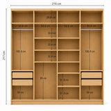 Closet standar de melamina - ZAYN - FAMUZE
