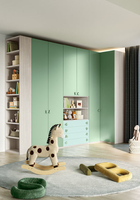 Closets de melamina para cuarto infantil - RADCLIFFE