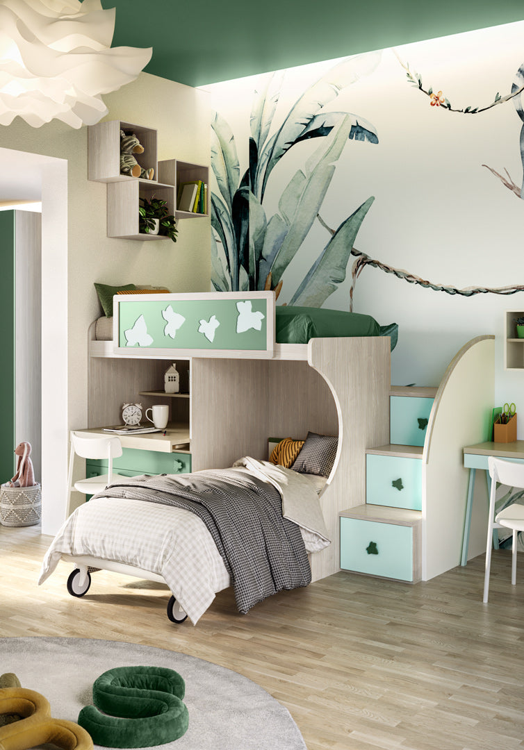 Closets de melamina para cuarto infantil - RADCLIFFE