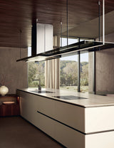 Cocina de melamina para hotel-PIANI