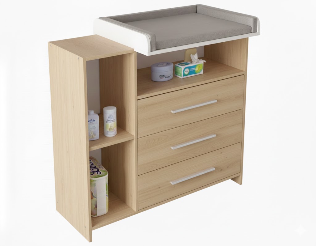 Cómoda Cambiador de Pañales  - LOFT